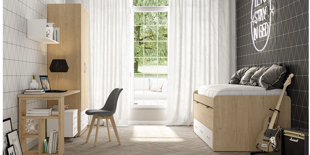 Composición dormitorio L220